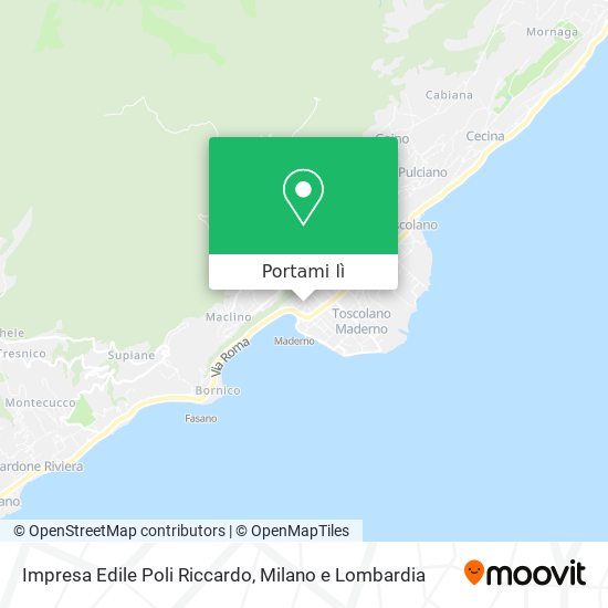Mappa Impresa Edile Poli Riccardo