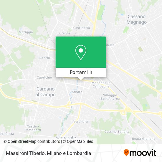 Mappa Massironi Tiberio
