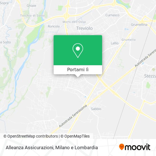 Mappa Alleanza Assicurazioni