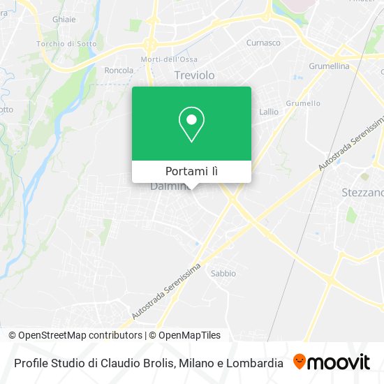 Mappa Profile Studio di Claudio Brolis