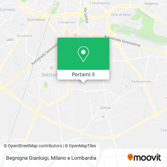 Mappa Begnigna Gianluigi