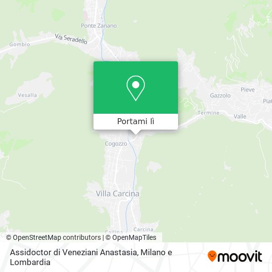Mappa Assidoctor di Veneziani Anastasia