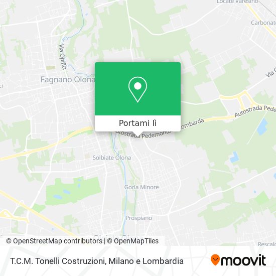 Mappa T.C.M. Tonelli Costruzioni