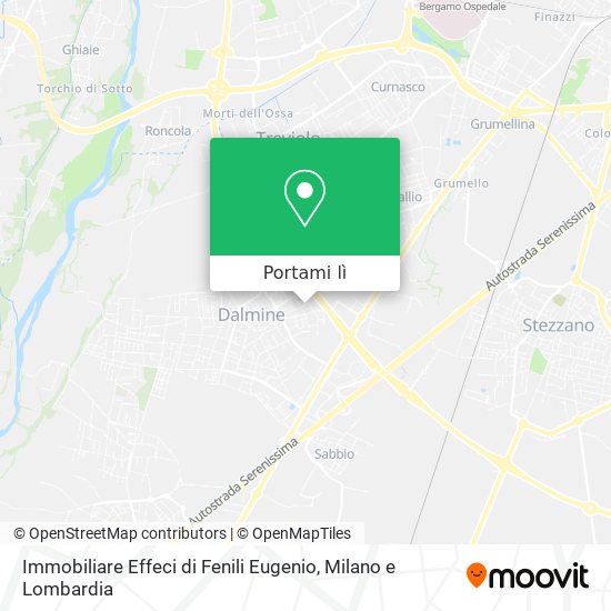 Mappa Immobiliare Effeci di Fenili Eugenio