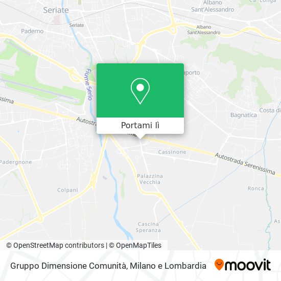 Mappa Gruppo Dimensione Comunità