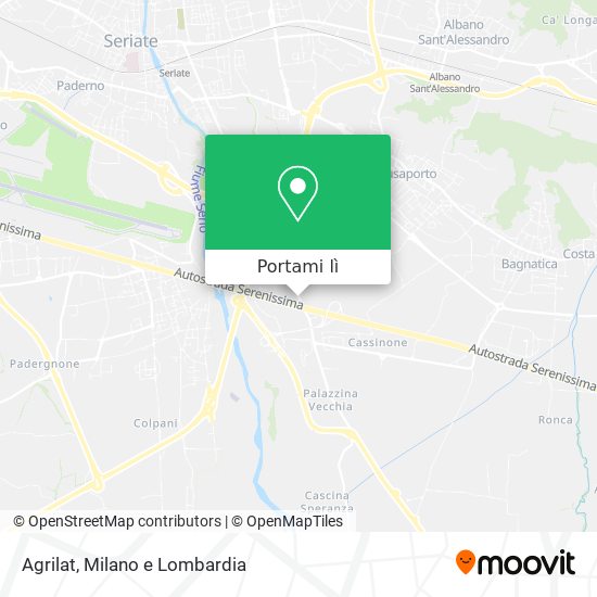 Mappa Agrilat