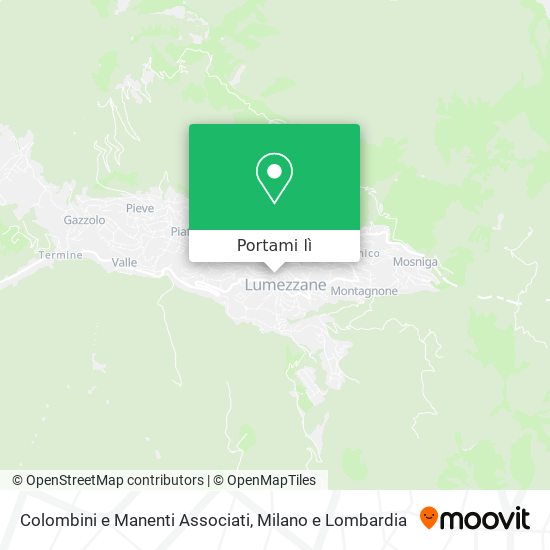 Mappa Colombini e Manenti Associati
