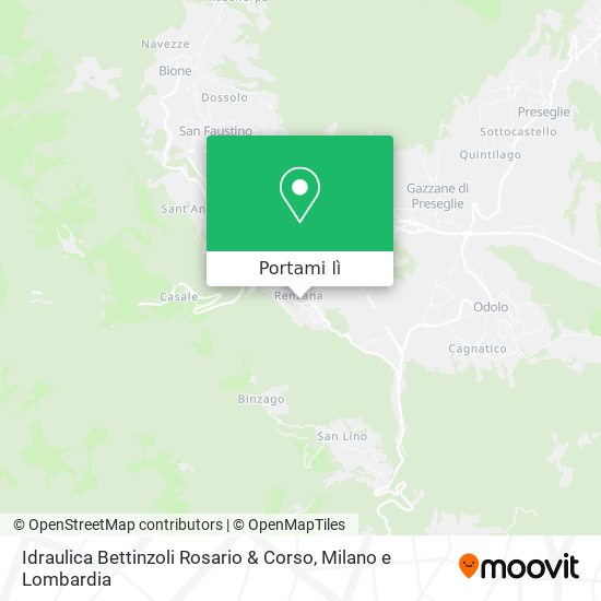 Mappa Idraulica Bettinzoli Rosario & Corso