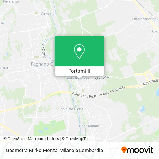 Mappa Geometra Mirko Monza