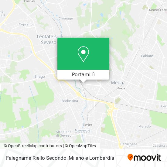 Mappa Falegname Riello Secondo