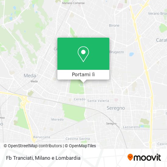 Mappa Fb Tranciati