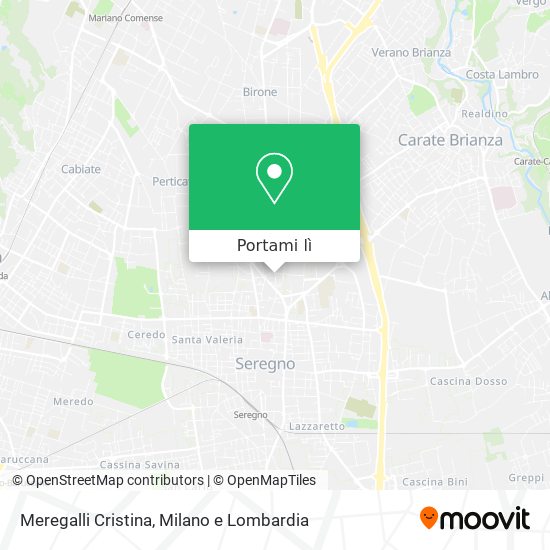 Mappa Meregalli Cristina