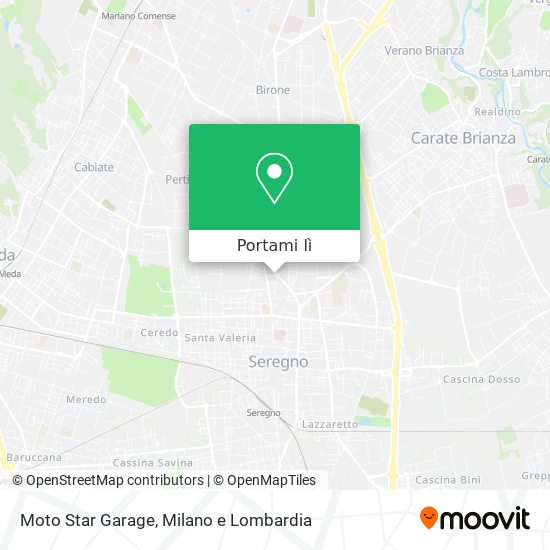 Mappa Moto Star Garage