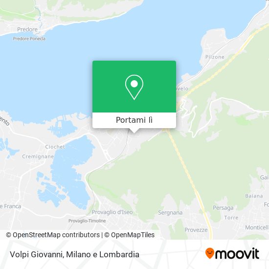 Mappa Volpi Giovanni