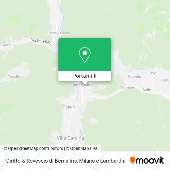 Mappa Diritto & Rovescio di Berna Iris