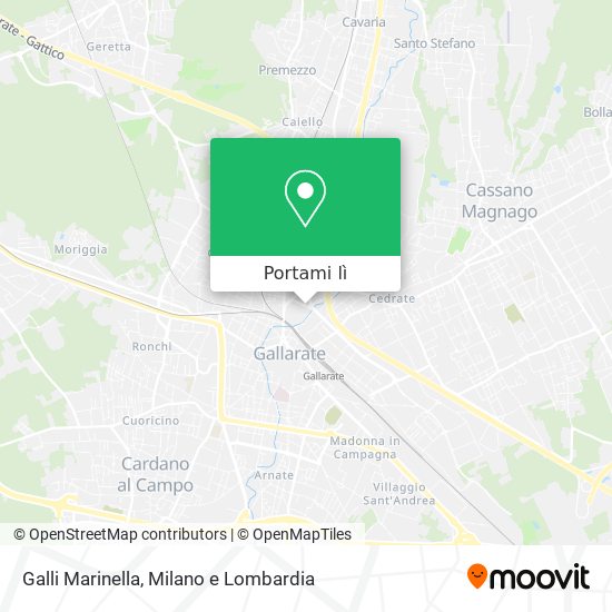 Mappa Galli Marinella