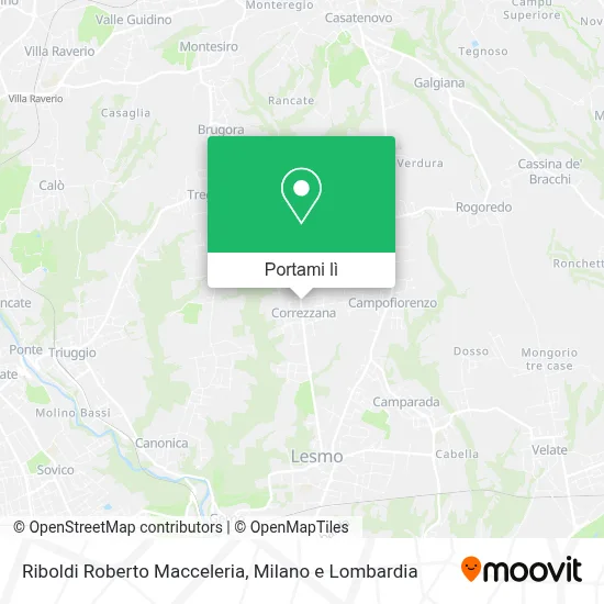 Mappa Riboldi Roberto Macceleria
