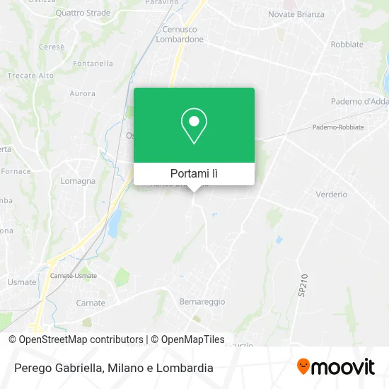Mappa Perego Gabriella