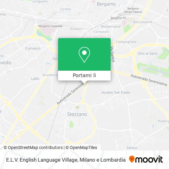 Mappa E.L.V. English Language Village