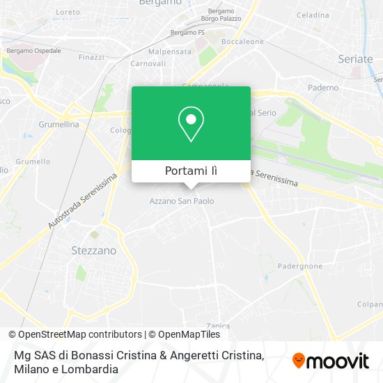 Mappa Mg SAS di Bonassi Cristina & Angeretti Cristina