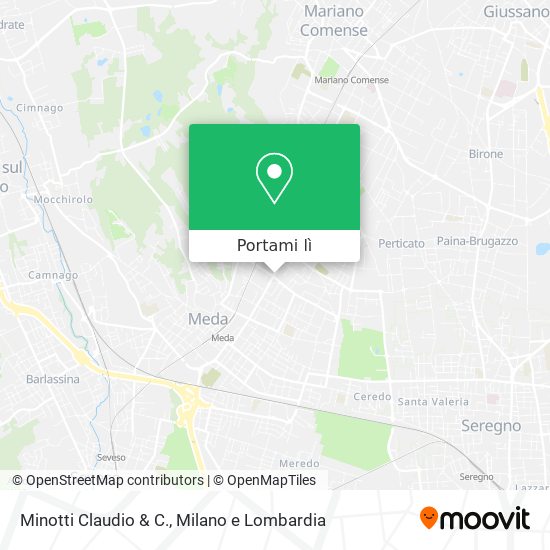 Mappa Minotti Claudio & C.