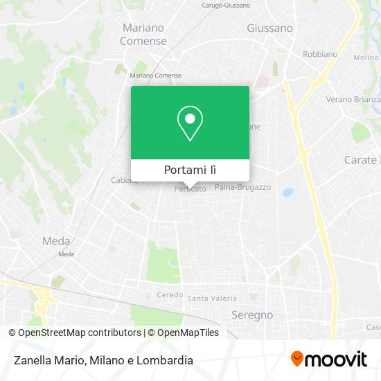 Mappa Zanella Mario