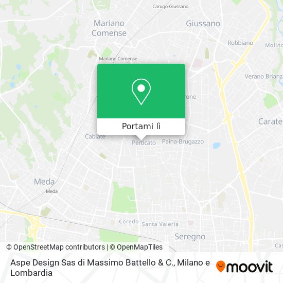 Mappa Aspe Design Sas di Massimo Battello & C.