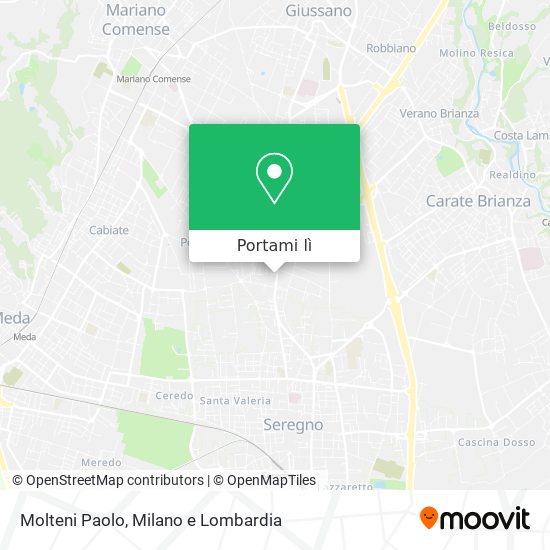 Mappa Molteni Paolo