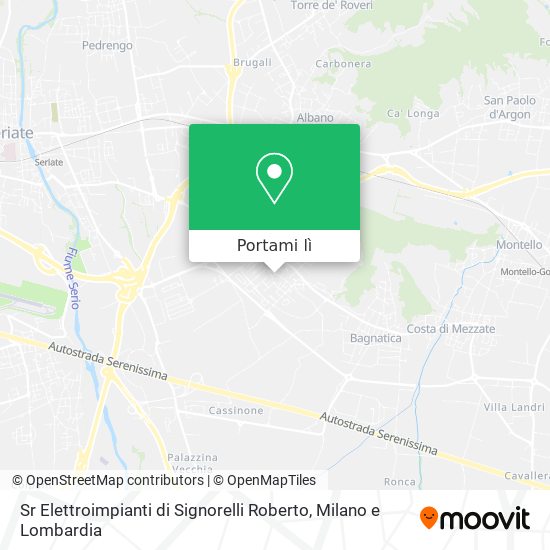 Mappa Sr Elettroimpianti di Signorelli Roberto