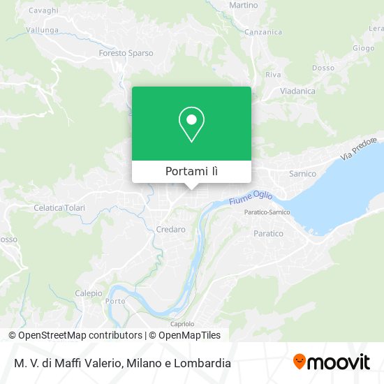 Mappa M. V. di Maffi Valerio