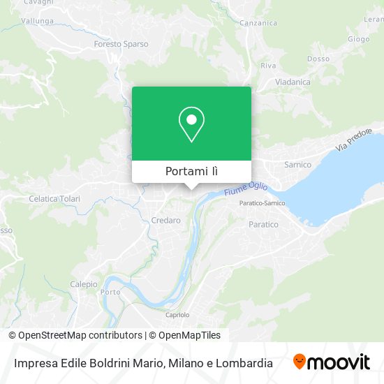 Mappa Impresa Edile Boldrini Mario