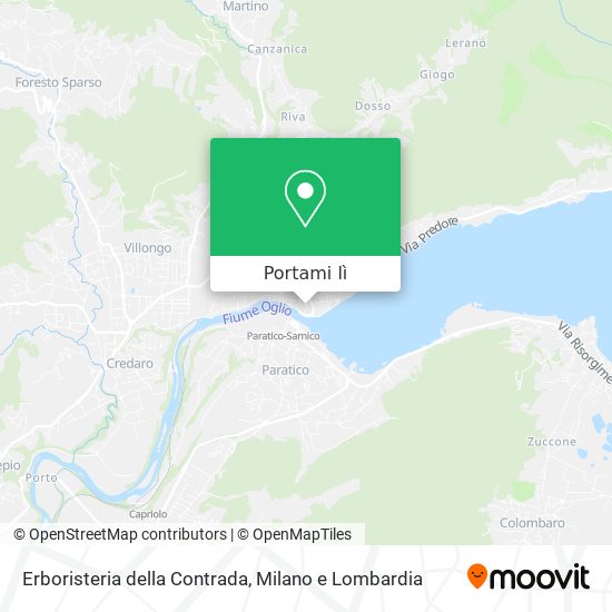 Mappa Erboristeria della Contrada