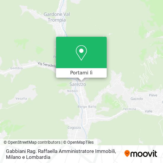 Mappa Gabbiani Rag. Raffaella Amministratore Immobili