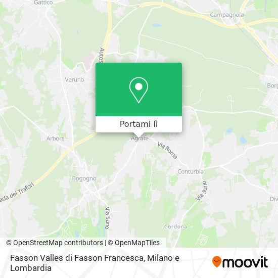 Mappa Fasson Valles di Fasson Francesca