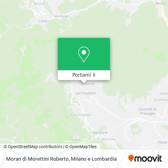 Mappa Moran di Morettini Roberto