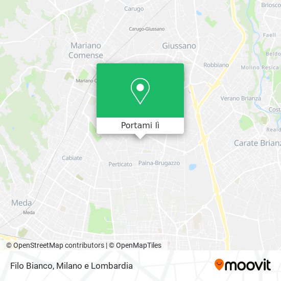 Mappa Filo Bianco
