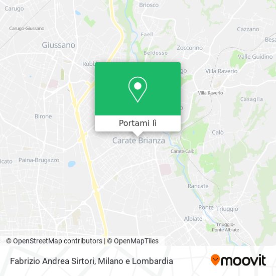 Mappa Fabrizio Andrea Sirtori
