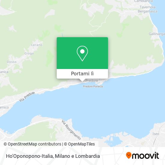 Mappa Ho'Oponopono-Italia