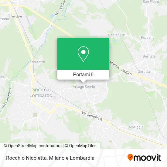 Mappa Rocchio Nicoletta