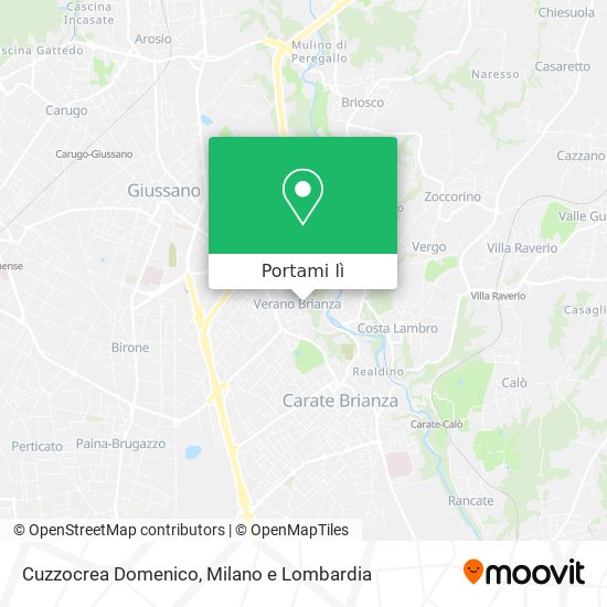 Mappa Cuzzocrea Domenico