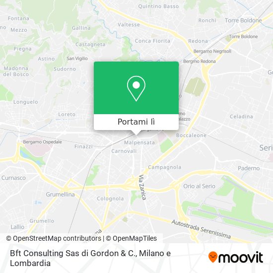Mappa Bft Consulting Sas di Gordon & C.