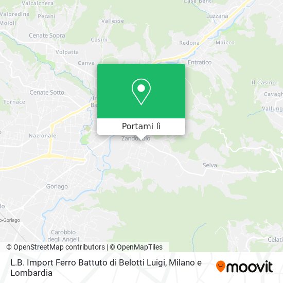 Mappa L.B. Import Ferro Battuto di Belotti Luigi