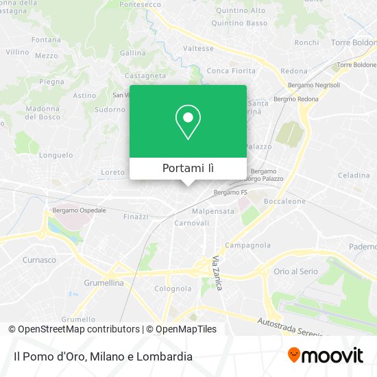 Mappa Il Pomo d'Oro