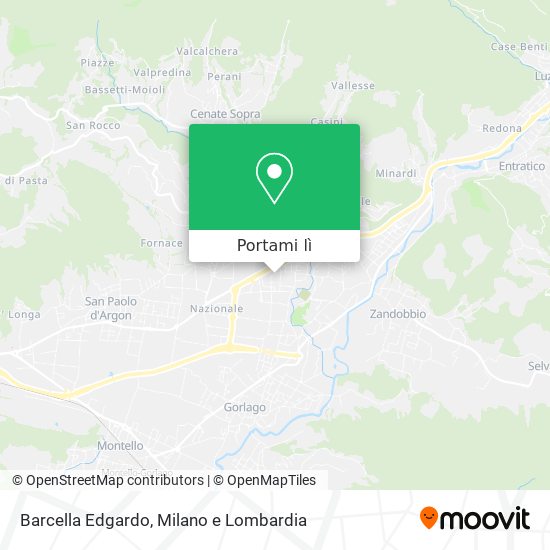 Mappa Barcella Edgardo