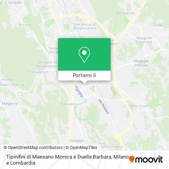 Mappa Tipinifini di Maesano Monica e Duella Barbara