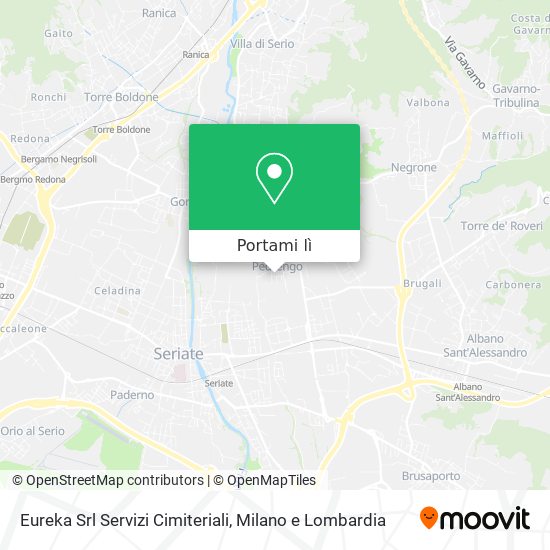 Mappa Eureka Srl Servizi Cimiteriali