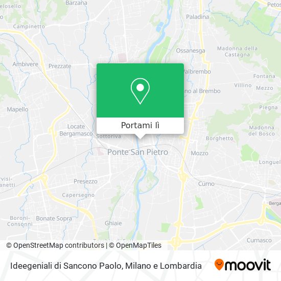 Mappa Ideegeniali di Sancono Paolo