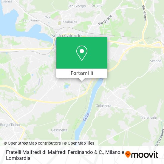 Mappa Fratelli Maifredi di Maifredi Ferdinando & C.