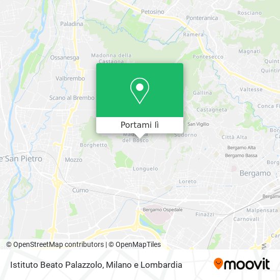 Mappa Istituto Beato Palazzolo