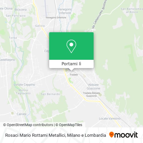 Mappa Rosaci Mario Rottami Metallici